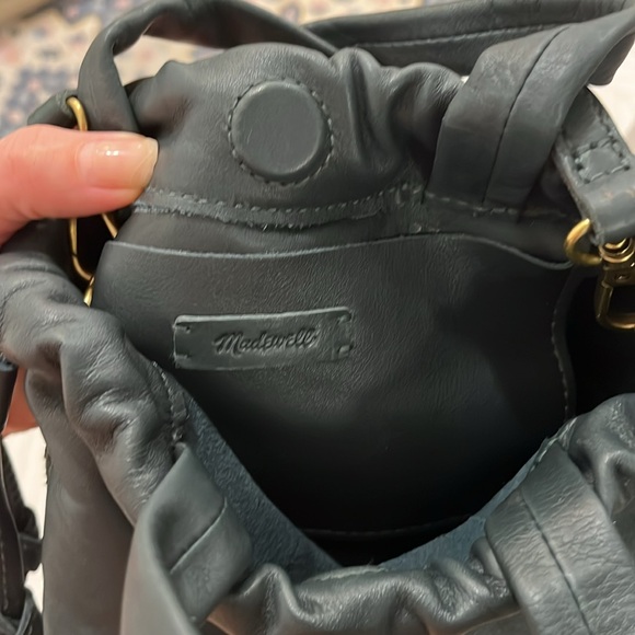 Madewell Piazza Mini Crossbody - NWOT - deep green! - Picture 6 of 9